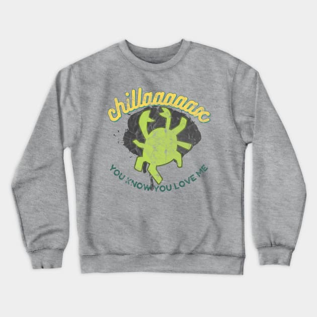 sonny green crab [distressed] Crewneck Sweatshirt by monoblocpotato